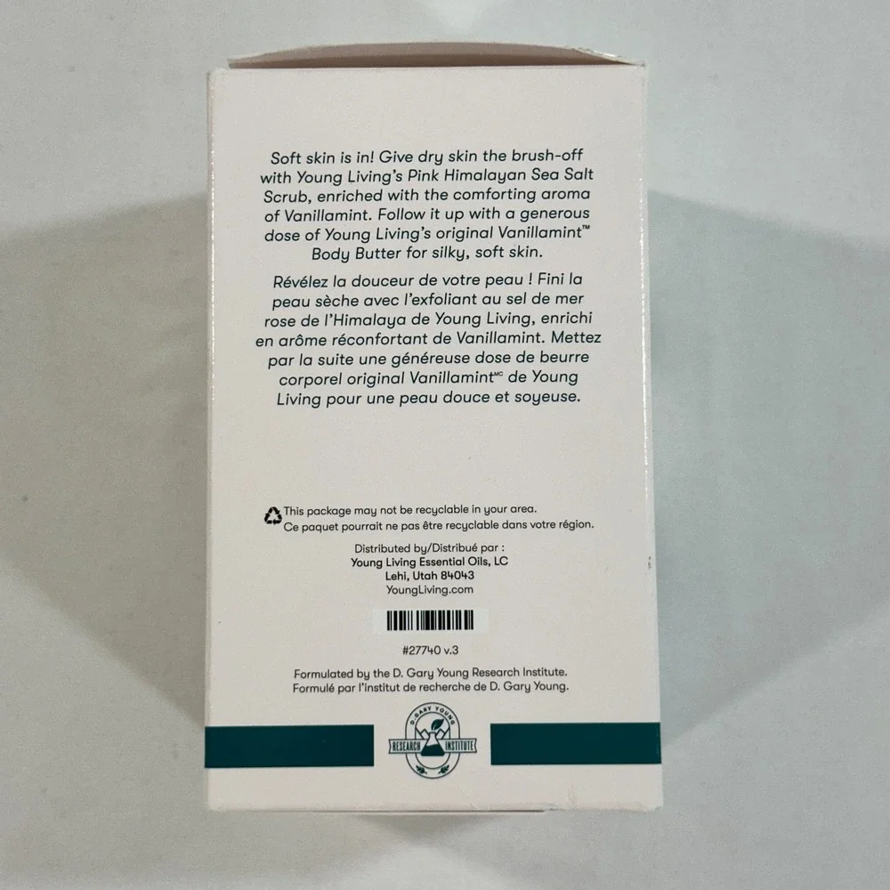 Young Living Vanillamint Collection Body Butter Sea Salt Scrub Set New